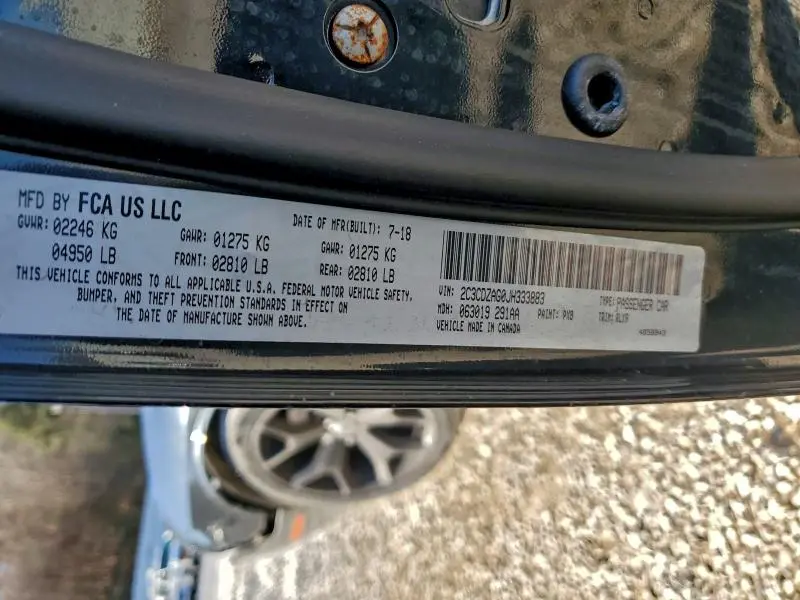 2018 DODGE CHALLENGER SXT  