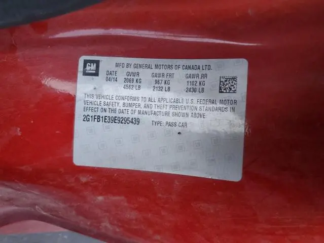 2014 CHEVROLET CAMARO LT  