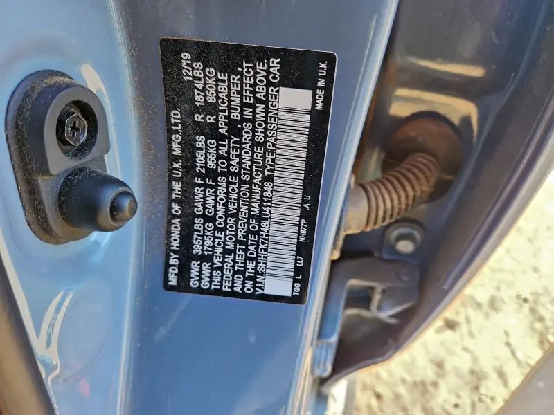 2020 HONDA CIVIC SPORT  