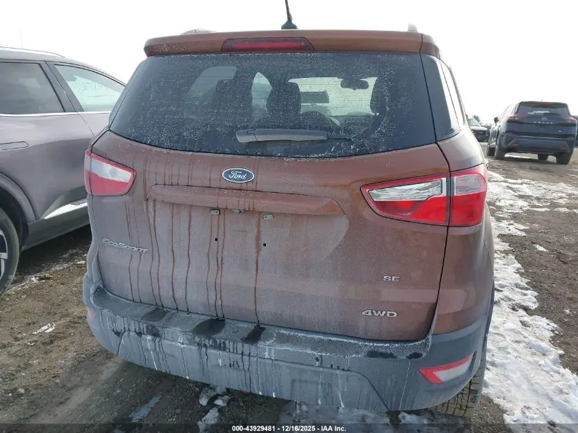 2019 FORD ECOSPORT SE