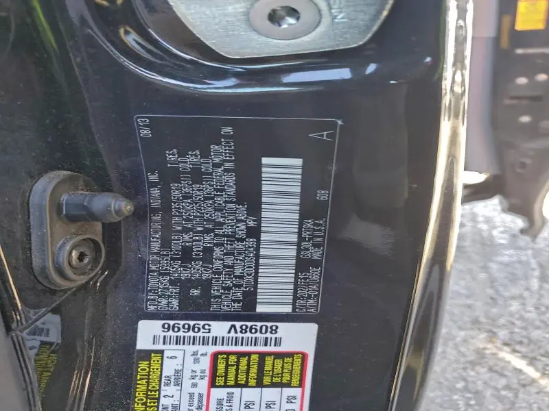 2013 TOYOTA SIENNA SPORT  