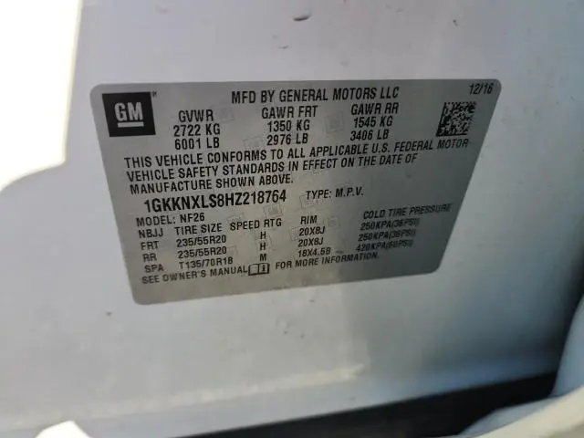 2017 GMC ACADIA DENALI  