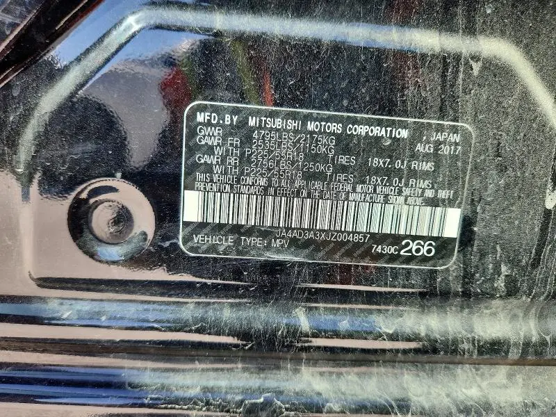 2018 MITSUBISHI OUTLANDER SE  