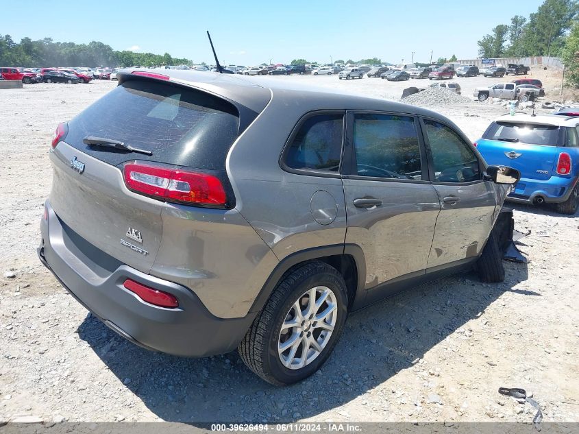 2017 JEEP CHEROKEE SPORT FWD