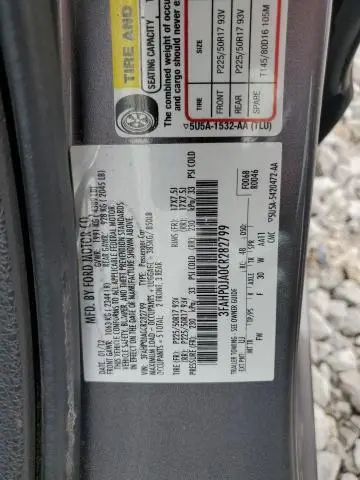 2012 FORD FUSION SEL  