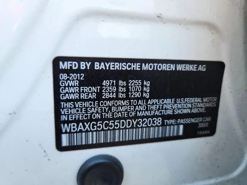 2013 BMW 528 I  