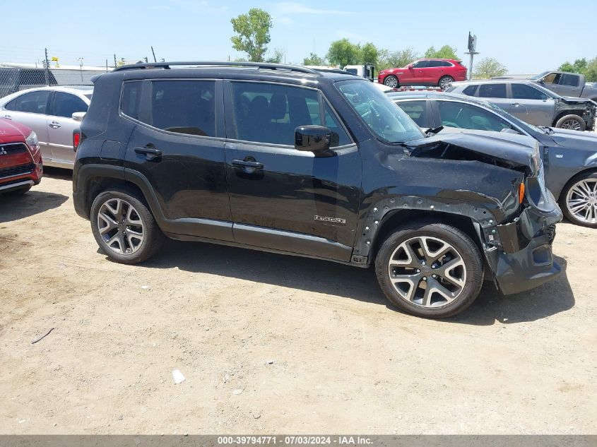 2018 JEEP RENEGADE LATITUDE FWD