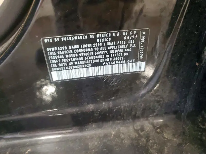 2013 VOLKSWAGEN JETTA TDI  