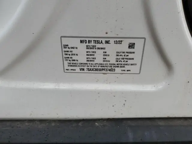 2023 TESLA MODEL X   
