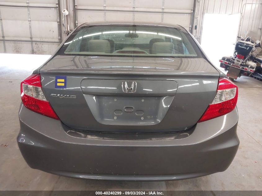 2012 HONDA CIVIC LX