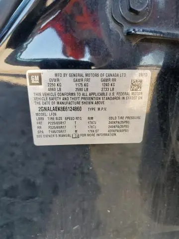 2014 CHEVROLET EQUINOX LS  