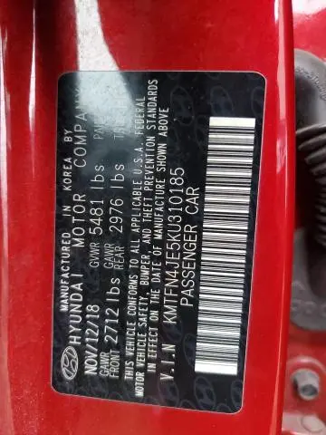 2019 GENESIS G80 BASE  