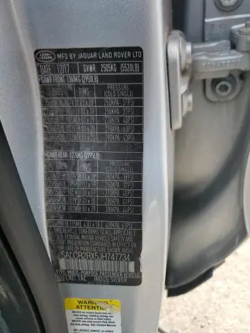 2018 LAND ROVER DISCOVERY SPORT HSE  