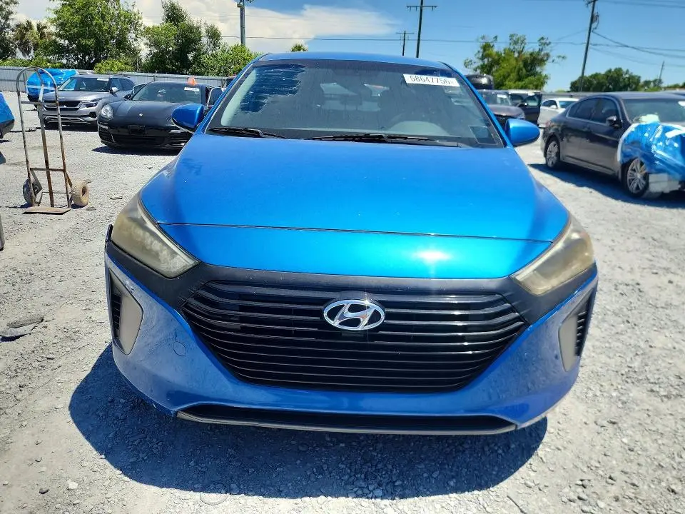 2017 HYUNDAI IONIQ BLUE  