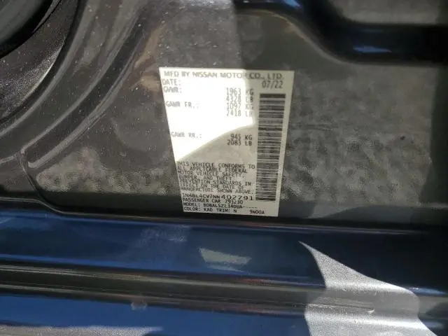 2022 NISSAN ALTIMA SR