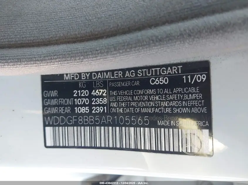 2010 MERCEDES-BENZ C 300 LUXURY 4MATIC/SPORT 4MATIC
