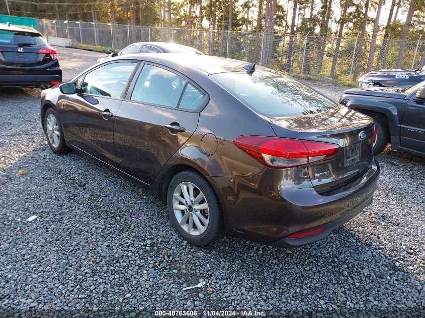 2017 KIA FORTE LX