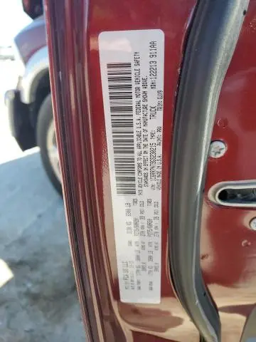 2016 RAM 1500 LARAMIE