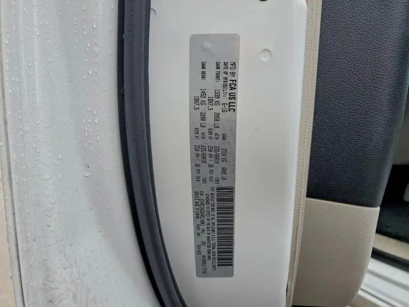 2017 CHRYSLER PACIFICA TOURING L  