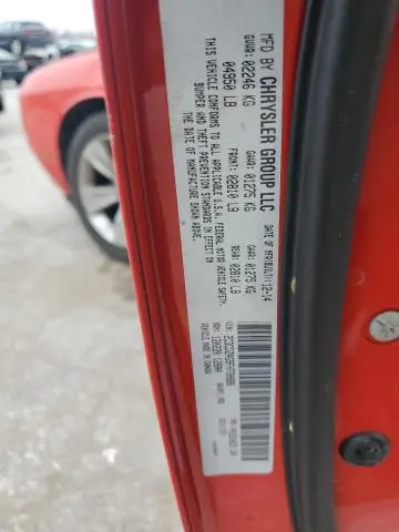 2015 DODGE CHALLENGER SXT  