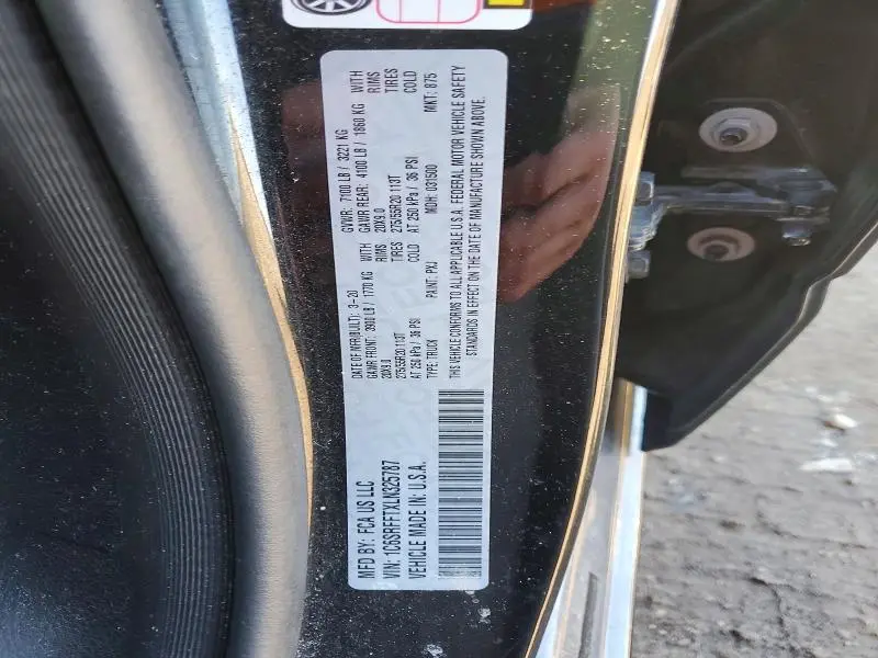 2020 RAM 1500 BIG HORN  
