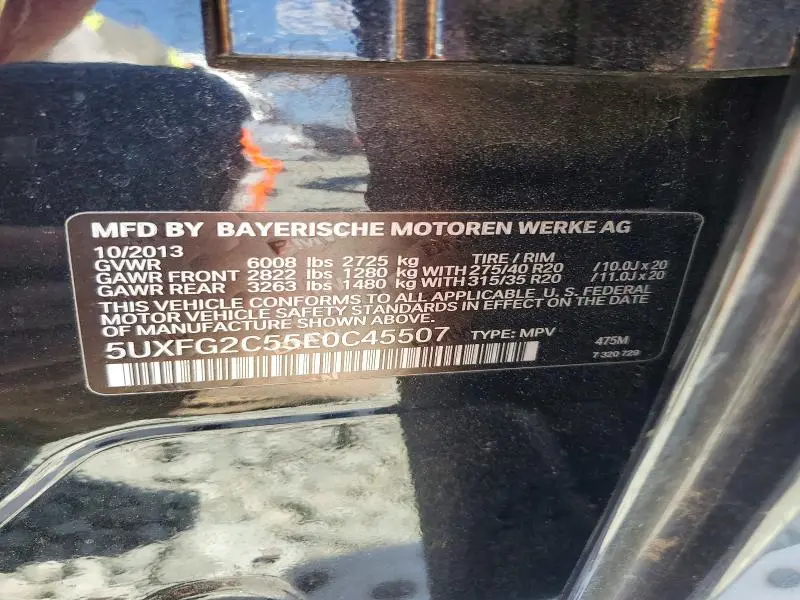 2014 BMW X6 XDRIVE35I  