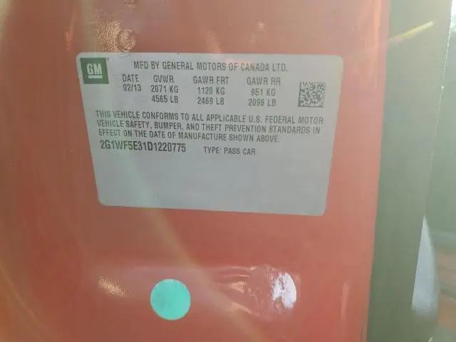 2013 CHEVROLET IMPALA LS  