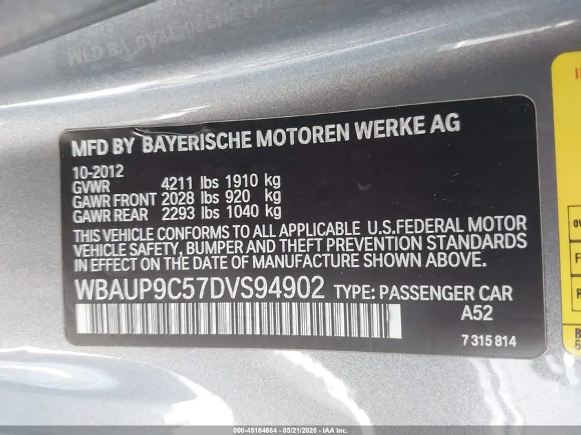 2013 BMW 128I  