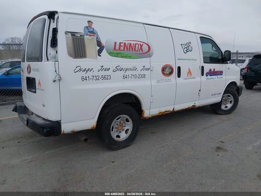 2013 CHEVROLET EXPRESS 2500 WORK VAN