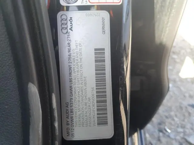 2013 AUDI A6 PRESTIGE  