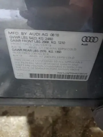 2017 AUDI Q5 PREMIUM PLUS  