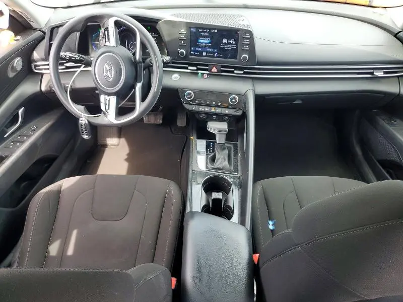 2021 HYUNDAI ELANTRA BLUE  