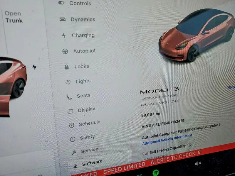 2019 TESLA MODEL 3   
