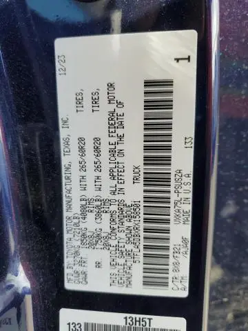 2024 TOYOTA TUNDRA CREWMAX SR  