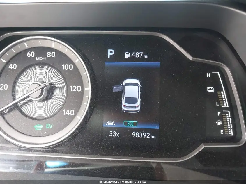 2021 HYUNDAI IONIQ HYBRID BLUE