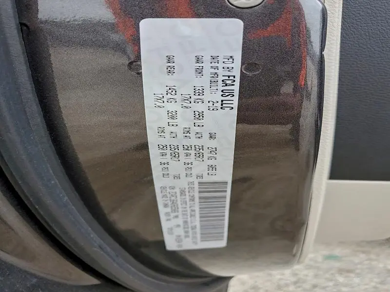 2019 CHRYSLER PACIFICA TOURING L  