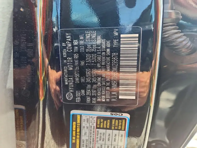 2021 HYUNDAI PALISADE CALLIGRAPHY  