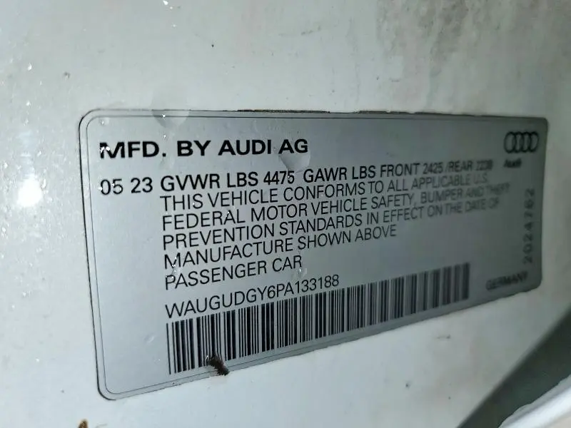 2023 AUDI A3 PREMIUM  