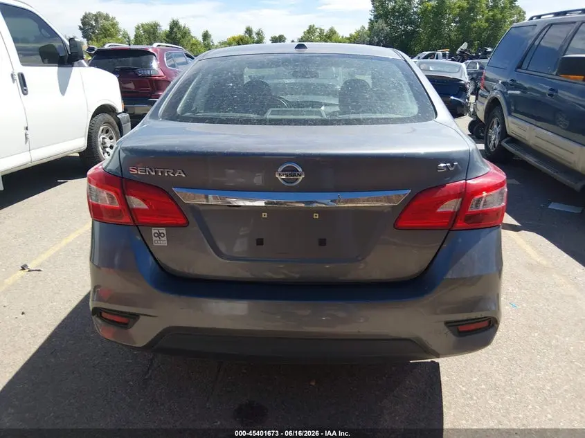 2018 NISSAN SENTRA SV