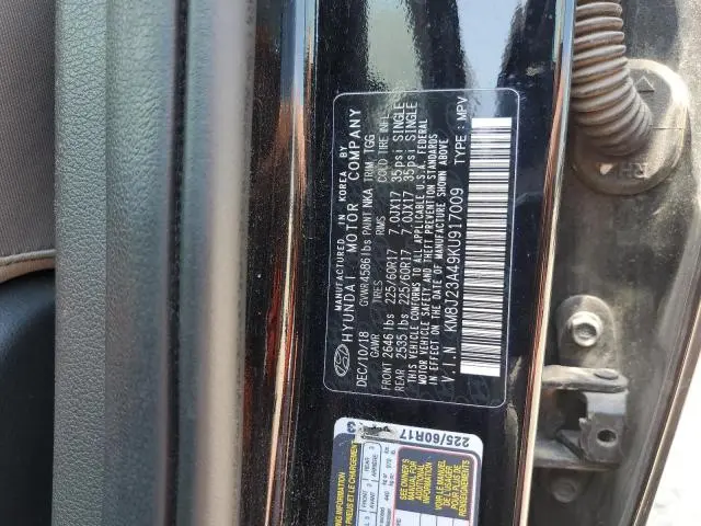 2019 HYUNDAI TUCSON SE  