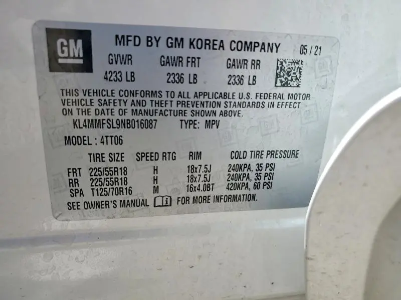 2022 BUICK ENCORE GX ESSENCE  