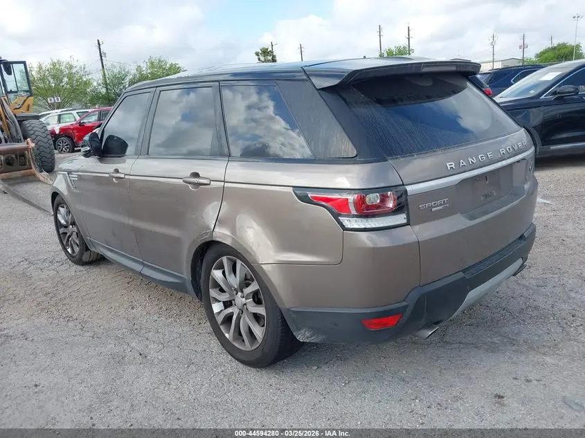 2017 LAND ROVER RANGE ROVER SPORT 3.0L V6 SUPERCHARGED HSE