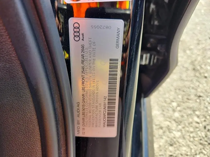 2018 AUDI A6 PREMIUM  