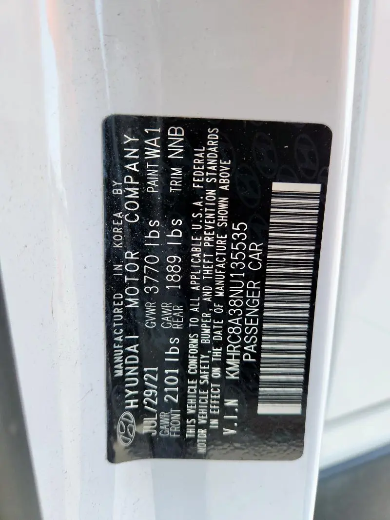 2022 HYUNDAI VENUE SEL  