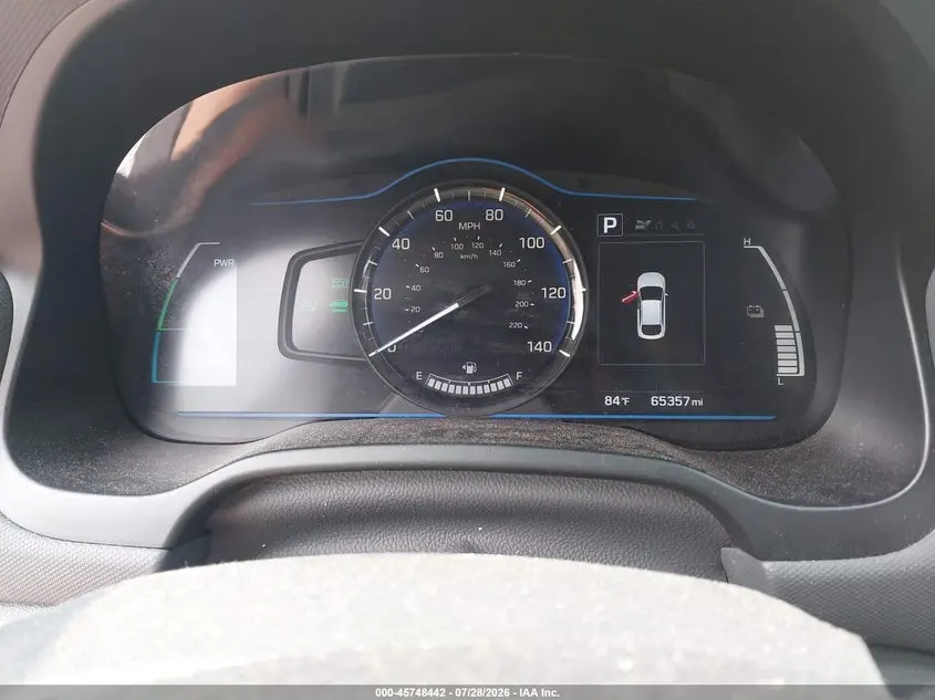2019 HYUNDAI IONIQ HYBRID BLUE