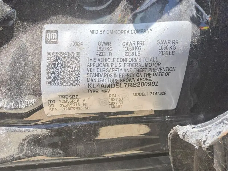 2024 BUICK ENCORE GX SPORT TOURING  