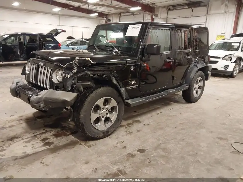 2017 JEEP WRANGLER UNLIMITED SAHARA 4X4