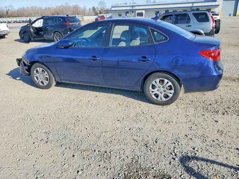 2010 HYUNDAI ELANTRA BLUE  