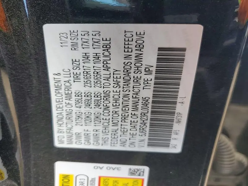 2024 HONDA CR-V LX  