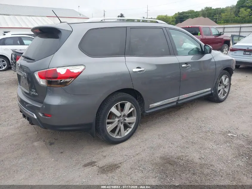 2015 NISSAN PATHFINDER PLATINUM